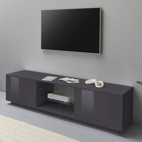 Gabinete de TV de design moderno em sala de estar de 180cm Relatório Dover Promoção