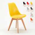 Cadeiras com Almofada para Bares Cozinhas Salas Nordica Goblet Promoção
