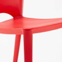 Cadeira Moderna Empilhável para Cozinha Bar e Restaurante Color Descontos