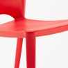 Cadeira Moderna Empilhável para Cozinha Bar e Restaurante Color Descontos