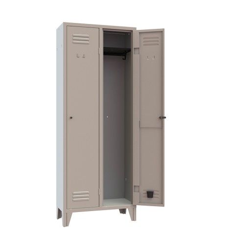 Vestiário metálico do vestiário 2 lugares Stylo ginásio de escritório Promoção