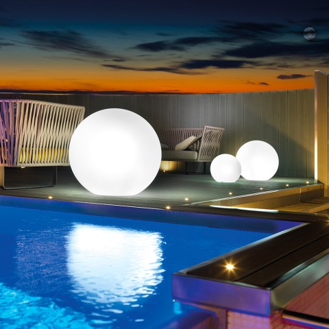 Lâmpada LED RGB esfera desenho de esfera de luz exterior bar de jardim restaurante Promoção