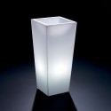 Vaso Iluminado LED Iluminação Luz Branco Plantas Moderno Genesis Escolha