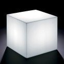 Pufe Cubo Iluminado Decoração Exterior RGB LED Moderno Home Fitting Oferta