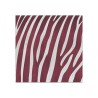 Quadro Pintura de Madeira Moderno 75x75cm Zebra Características