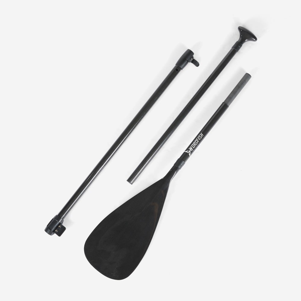 Paddle 3 Peças Fibra de Carbono Remo Destacável para Stand Up Paddle SUP Charon Pro