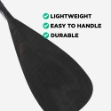 Paddle 3 Peças Fibra de Carbono Remo Destacável para Stand Up Paddle SUP Charon Pro Oferta