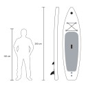 Prancha Insuflável Stand Up Paddle SUP para Crianças 260cm 8'6 Origami Junior 