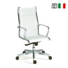 Cadeira executiva ergonómica malha respirável branca Stylo HWT Venda