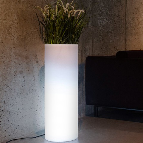 Caixa luminosa de jardinagem com design moderno de cilindro Barroco Promoção