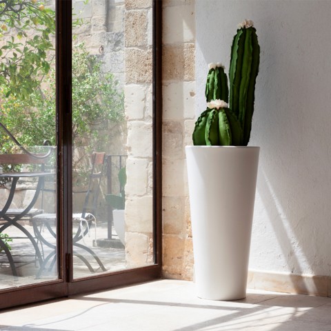Suporte de vaso moderno para jardim plantador de coluna de vaso de plantas Gotico