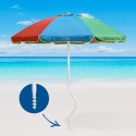Guarda-sol com Proteção UV para Praia com 220cm GiraFacile  