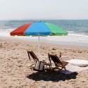 Guarda-sol com Proteção UV para Praia com 220cm GiraFacile  