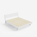 Cama de casal Moderna c/Almofadas e Estrutura 160x190 Rust Modelo