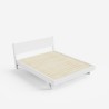 Cama de casal Moderna c/Almofadas e Estrutura 160x190 Rust Modelo