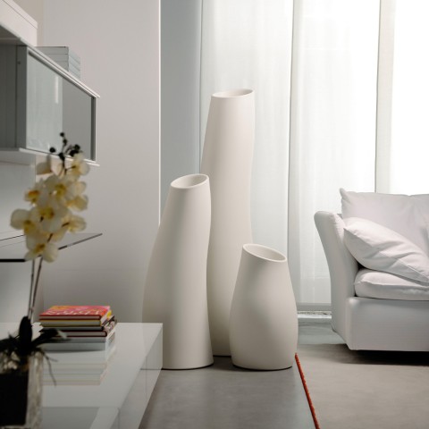 Vaso de plantas com design moderno e minimalista h95cm Madame