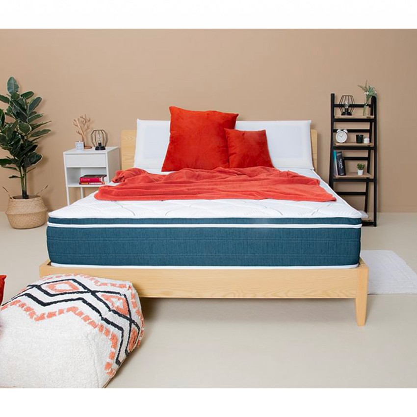 Colchão de Casal Memory Foam Topper 28cm 160x190cm Memory Gel TOP Veradea