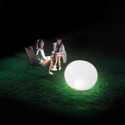 Intex 68695 Esfera LED Lâmpada Flutuante para Piscina e Jardim Promoção