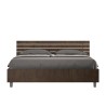 Cama de Casal com Arrumação Dupla 160x190cm Madeira Ankel Nod Noix Oferta