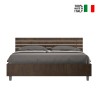 Cama de Casal com Arrumação Dupla 160x190cm Madeira Ankel Nod Noix Venda