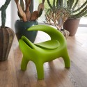 Cadeira Slide Arte Moderna Uso Interior e Exterior Kroko 