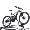 Porta-Bicicletas Universal de Aço com Dispositivo Anti-roubo Barras de Tejadilho de Carro Pesio Saldos