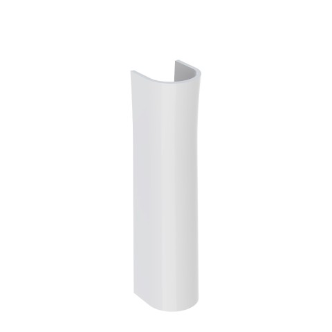 Coluna para lavatório suspenso banheiro design moderno h70cm Geberit Colibrì