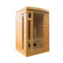 Sauna de Madeira Moderna para 2 Pessoas Finlandesa Infravermelhos Apollon 2 Promoção