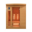Sauna Finlandesa de Madeira para 3 Pessoas Moderna Doméstica Caseira Apollon 3 Saldos