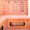Sauna Finlandesa de 3 ou 4 Lugares de Madeira Moderna Infravermelhos Apollon 3C Modelo