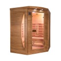 Sauna Doméstica Finlandesa Moderna para 3 Pessoas Spectra 4 Venda