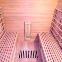 Sauna Finlandesa Moderna Doméstica para 4 Pessoas Comercial Spectra 5 Estoque