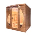 Sauna Finlandesa Moderna Doméstica para 4 Pessoas Comercial Spectra 5 Saldos