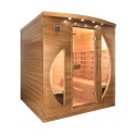 Sauna Finlandesa Moderna Doméstica para 4 Pessoas Comercial Spectra 5 Promoção
