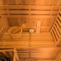Sauna Elétrica de Madeira Moderna Doméstica 3 Pessoas 3,5 kW Zen 3 Catálogo