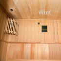 Sauna Doméstica Finlandesa a Lenha 3 Lugares 4,5 kW Zen 3 Descontos