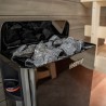 Sauna Doméstica Finlandesa a Lenha 3 Lugares 4,5 kW Zen 3 Estoque