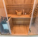 Sauna Doméstica Finlandesa de Madeira 3 Lugares 4,5 kW Sense 3 Saldos