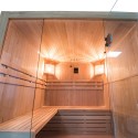 Sauna Finlandesa de Madeira de 4 Lugares 4,5 kW Sense 4 Escolha