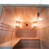 Sauna Finlandesa de Madeira de 4 Lugares 4,5 kW Sense 4 Escolha