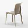 Conjunto de mesa quadrada Branca c/2 Cadeiras Moderna Elegante 70x70 Patio 