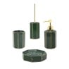 Conjunto de Acessórios de Casa de Banho Dispensador Porta-Escovas Emerald Venda
