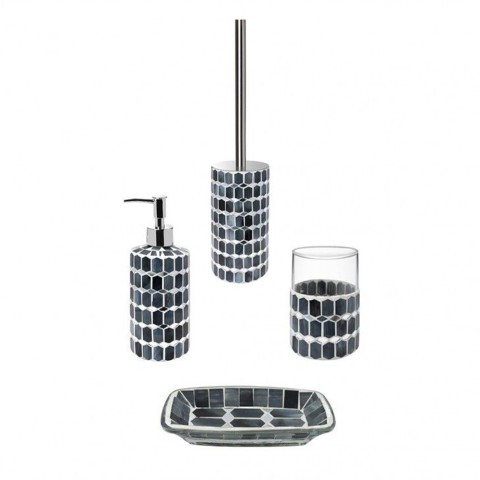 Conjunto de acessórios de banheiro porta escova de dentes dispensador de sabão Melody