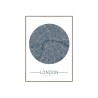 Quadro Mapa Fotográfico da Cidade de Londres Moldura 50x70cm Unika 0006 Venda