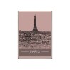 Quadro Imprimir Moldura Fotográfica Cidade Paris 50x70cm Unika 0007 Venda