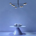 Candeeiro Moderno Luz Pendente Suspenso Iluminação Moderna 8 Luzes Fad Maytoni Catálogo