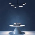 Candeeiro Moderno Luz Pendente Suspenso Iluminação Moderna 8 Luzes Fad Maytoni Promoção