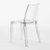 Mesa redonda branca c/2 Cadeiras Transparentes Moderna Elegante 70x70 Silver Catálogo