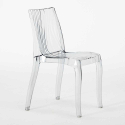 Mesa redonda branca c/2 Cadeiras Transparentes Moderna Elegante 70x70 Silver Estoque