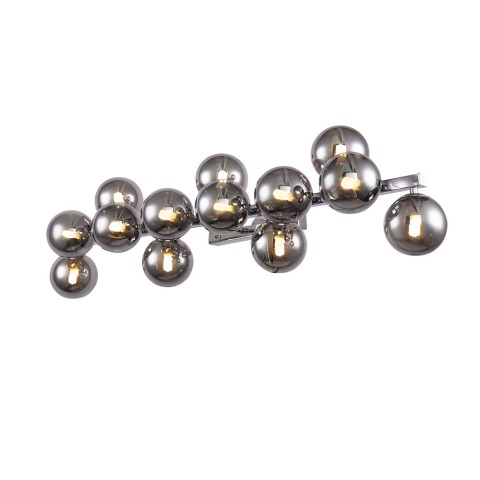 Luminária de parede esferas de bolas de apliques de metal cromado Dallas Maytoni